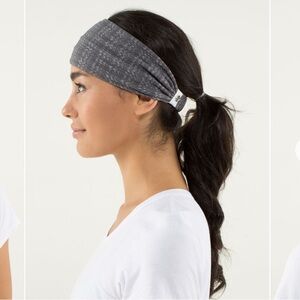 SOLD ❌ RARE Lululemon Bang Buster Headband *REVERSIBLE in Ziggy Wee October Ange